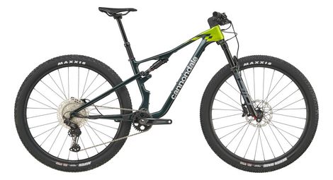 Vtt tout-suspendu cannondale scalpel 3 carbon 29 shimano deore/xt 12v gris/vert