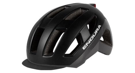 Casque endura luminite urbain noir