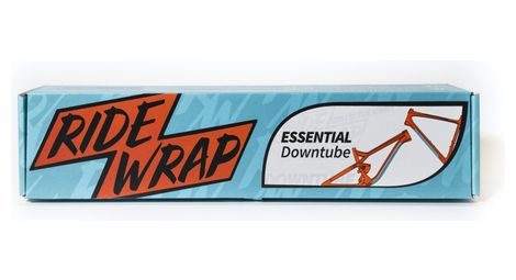 Ridewrap essential protection downtube brilliant clear frame protection kit