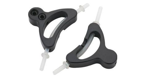 Porte-câbles jagwire workshop alloy straddle carrier with liner 2pcs