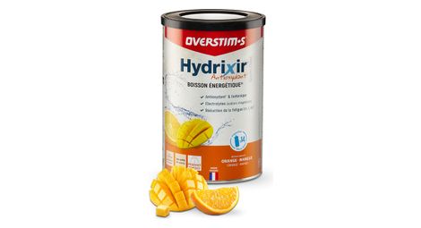 Overstims antiossidante energy drink hydrixir box 600g gusto arancio - mango