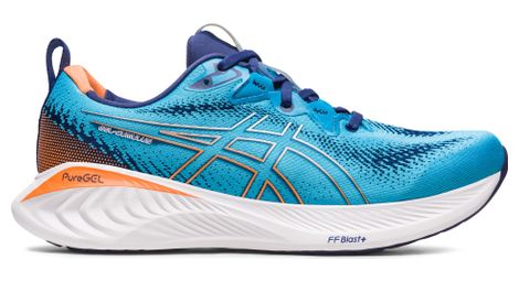 Chaussures de running asics gel cumulus 25 bleu orange