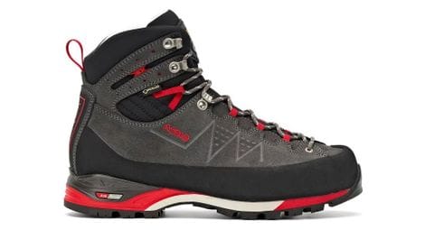 Asolo traverse gv gore-tex grey red men's hiking shoes