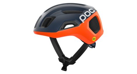 POC Ventral Air Mips Rennradhelm Blau/Orange