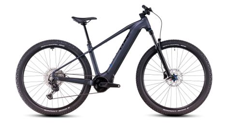 Vtt electrique semi rigide cube reaction hybrid pro 600 shimano deore deore xt 12v 600 wh 29   gris metallic 2025