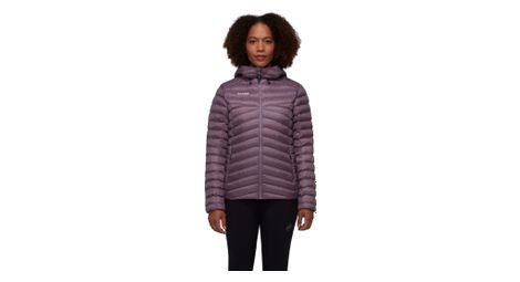 Chaqueta con capucha mammut albula in para mujer, morado