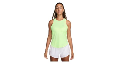 Canotta nike dri-fit tempo giallo donna