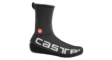 Couvre chaussures castelli diluvio ul noir silver reflex