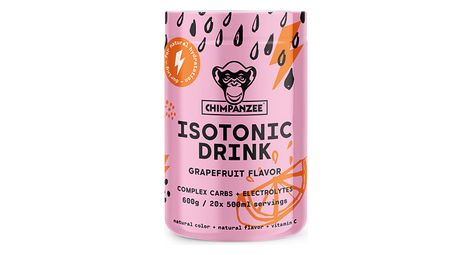 Boisson énergétique chimpanzee isotonic drink pamplemousse - 600g