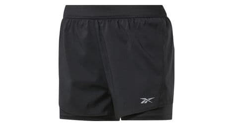 Short femme reebok running essentials two-in-one