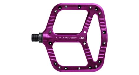 Paire de pédales plates oneup wave violet