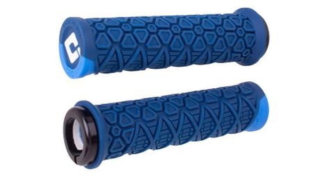Coppia di manopole Odi Vanquish V2.1 135 mm Blu