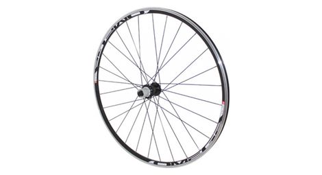 Roue route 700 omega arriere noir moyeu miche reflex roulement pour cassette shimano-sram 11-10-9v. ray. inox noir 32t.