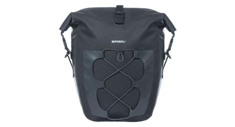 Mochila para bicicleta basil navigator waterproof 31l negra