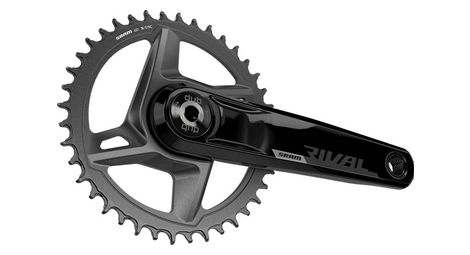 Sram rival d1 dub wide 40 tanden 1x12v crankset (zonder doos) zwart