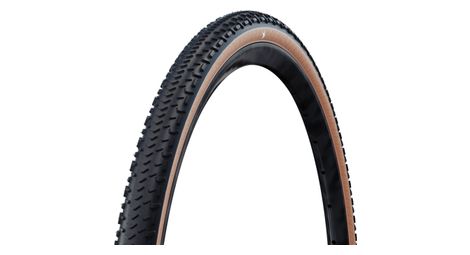 schwalbe g one rx pro 700 mm gravel tire soft tubeless ready race pro v guard addix race e 25 beige sidewalls