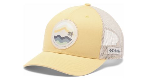 Columbia snapback cap columbia mesh yellow