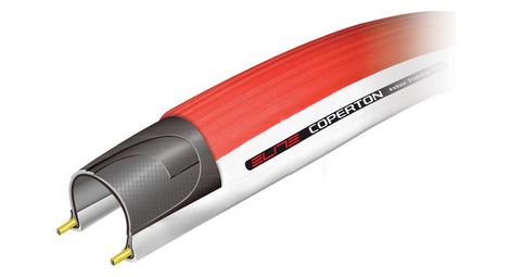 Elite pneu home trainer coperton 700x25c rouge