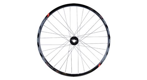 Roue vtt 26  av jante noir mach1 klixx tub.ready. moy.velox disque 6t axe.traversan 20x110