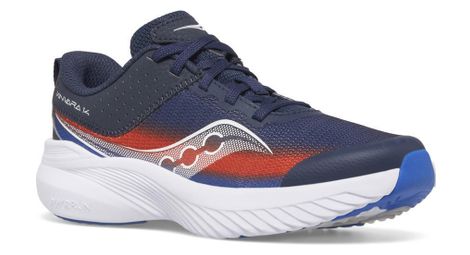 Scarpe da corsa per bambini saucony kinvara 14 ltt blue red 35