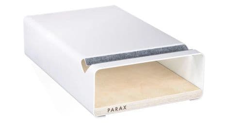 Parax s-rack l montaggio a muro bianco/birch