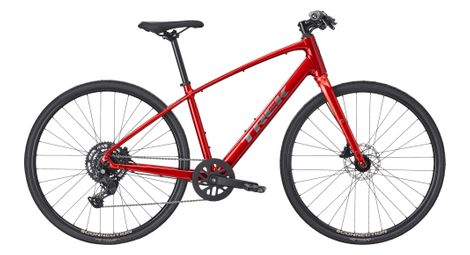Vélo Fitness Trek FX 2 Stepover Shimano Cues 9V 700 mm Rouge Gén. 4