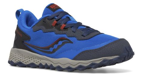 Kinder trailrunningschuhe saucony peregrine kdz blau 28