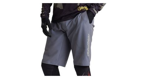 Pantalón corto troy lee designs flowline superlyte gris