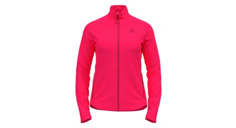 Veste polaire zippe femme odlo berra rose