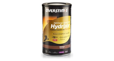 Bevanda energetica overstims hydrixir liquid food 640 cioccolato