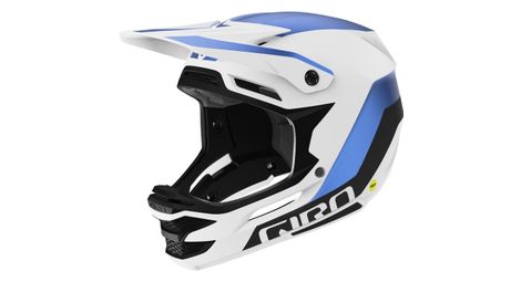 Casque giro insurgent spherical blanc mat / bleu anodisé