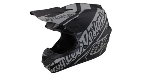 Casco integral troy lee designs gp slice gris/negro