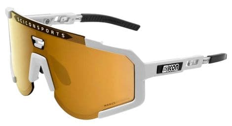 Lunettes scicon aeroscope multimirror bronze / white