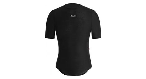 Camiseta santini dry manga corta negra