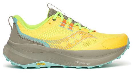 Chaussures Trail Saucony Xodus Ultra 4 Jaune/Gris Homme