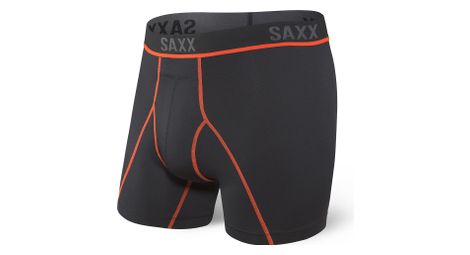 Boxer saxx kinetic hd nero arancione