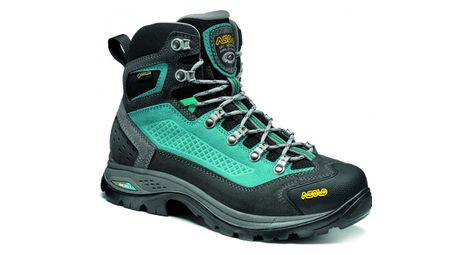 Botas de montaña asolo cerium gv gore-tex gris azul mujer