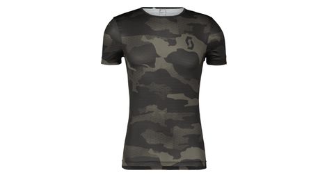 Heren basislaag met korte mouwen scott underwear carbon camo