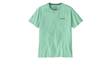 Camiseta unisex patagonia fitz roy icon verde
