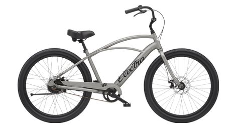Beach cruiser electrique electra cruiser go step over single speed 250 wh 27 5 titanium 2022