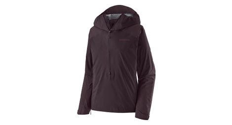 Veste imperméable femme patagonia dirt roamer storm violet l
