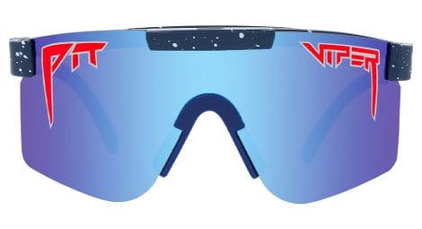 Paar pit viper the basketball team single wide blue goggles