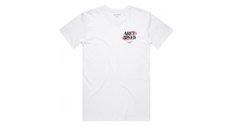 Camiseta de manga corta Troy Lee Designs Pink Slips Blanca