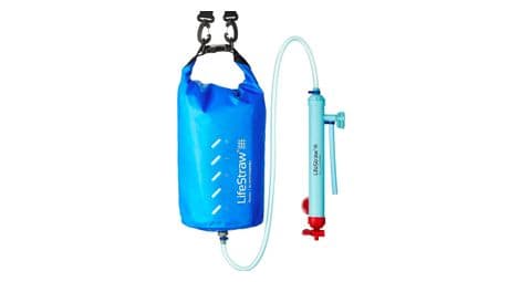 Sac à eau lifestraw mission avec filtre à eau-12 litres-bleu