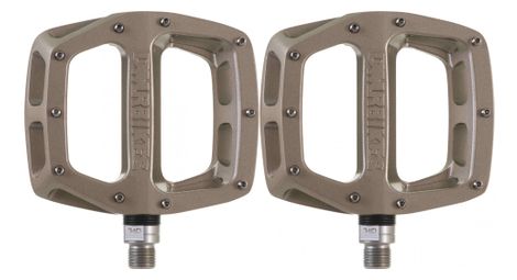 Paire de pedales plates dmr v12 magnesium gris