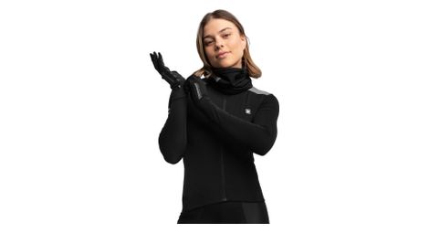 Maillot vélo thermique femme cyclisme srx m4 selva negra noir