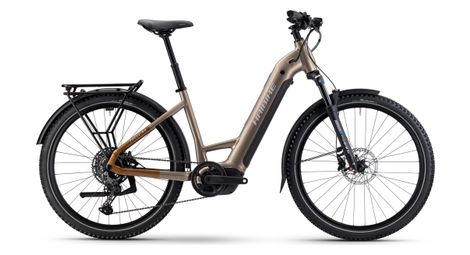 Haibike trekking 6.5 low shimano cues 10s 27.5'' 600wh marrone 2025