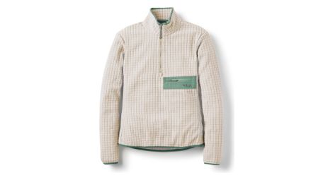 Polaire rab ramshaw 1/2 zip blanc femme
