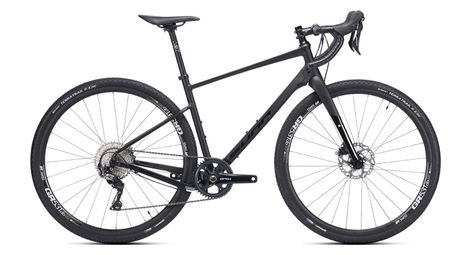 Bicicleta de gravilla sunn venture finest shimano grx 11s 700 mm negra 2022