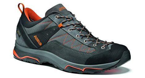 Chaussures de randonnée asolo pipe gv gore-tex gris orange homme